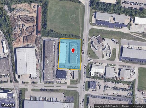  9799 Princeton Glendale Rd, West Chester, OH Parcel Map