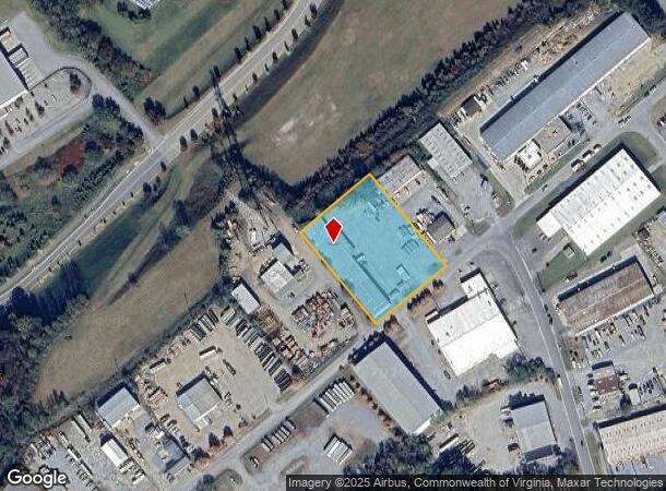  2836 Nicholas Ave Ne, Roanoke, VA Parcel Map