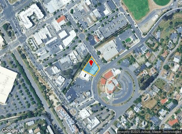  249 S Indiana Ave, Vista, CA Parcel Map