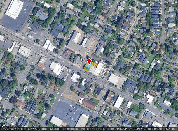  7508 N Hereford Ave, Portland, OR Parcel Map