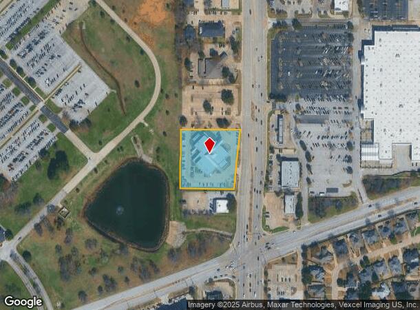  1717 Precinct Line Rd, Hurst, TX Parcel Map