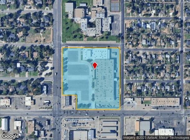 3201 Avenue Q, Lubbock, TX Parcel Map