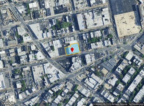  105 Thames St, Brooklyn, NY Parcel Map