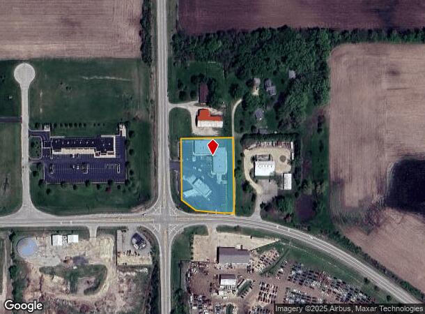  14034 E Il Route 72, Davis Junction, IL Parcel Map