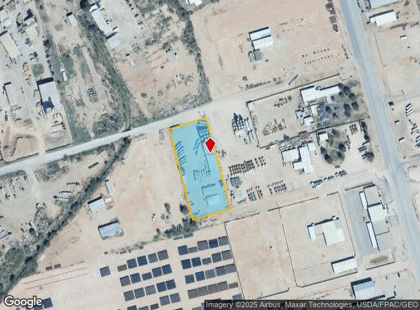  3430 W Gist Ave, Midland, TX Parcel Map