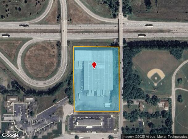  3002 Coast Ct, Elkhart, IN Parcel Map