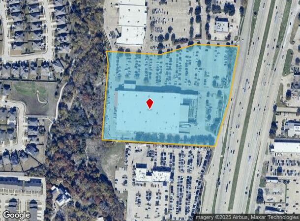  1515 N Central Expy, Mckinney, TX Parcel Map