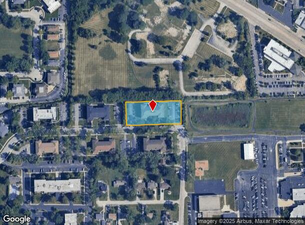  414 W Stevens Dr, Addison, IL Parcel Map