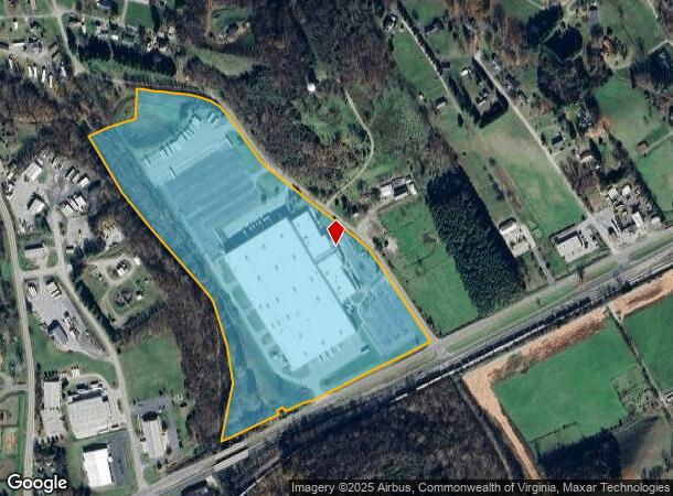 2121 Gardner St, Elliston, VA Parcel Map