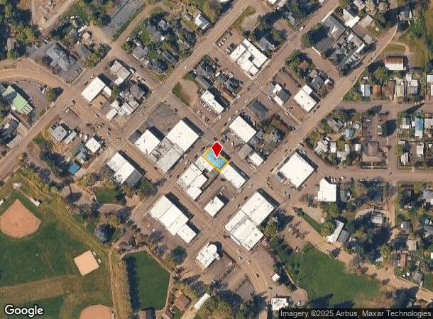 135 Nw 2Nd Ave, Myrtle Creek, OR Parcel Map