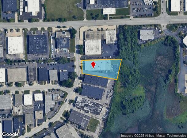 1393 W Jeffrey Dr, Addison, IL Parcel Map