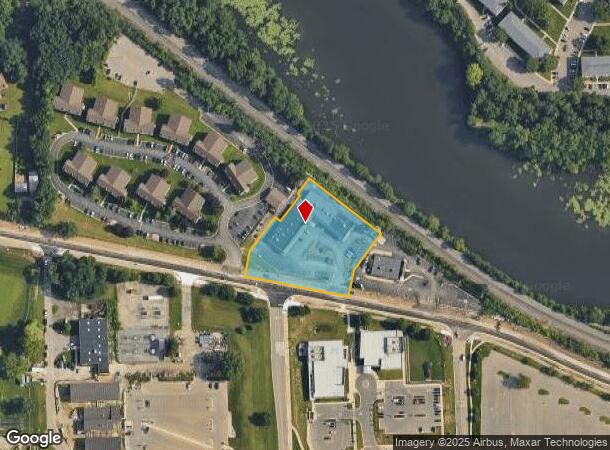 1072 N Huron River Dr, Ypsilanti, MI Parcel Map