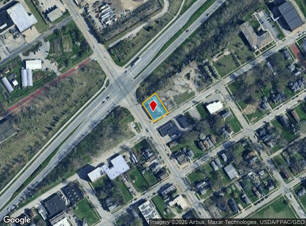  1001 Champlain St, Toledo, OH Parcel Map