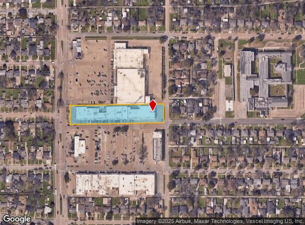  3107 Dawes Dr, Dallas, TX Parcel Map