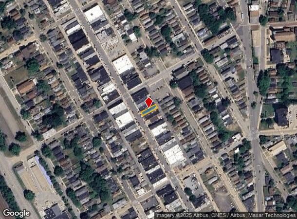  568 Merchant St, Ambridge, PA Parcel Map