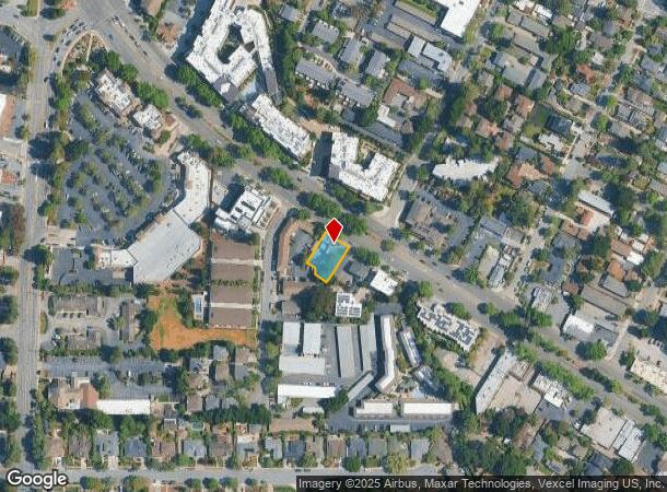 1621 W El Camino Real, Mountain View, CA Parcel Map