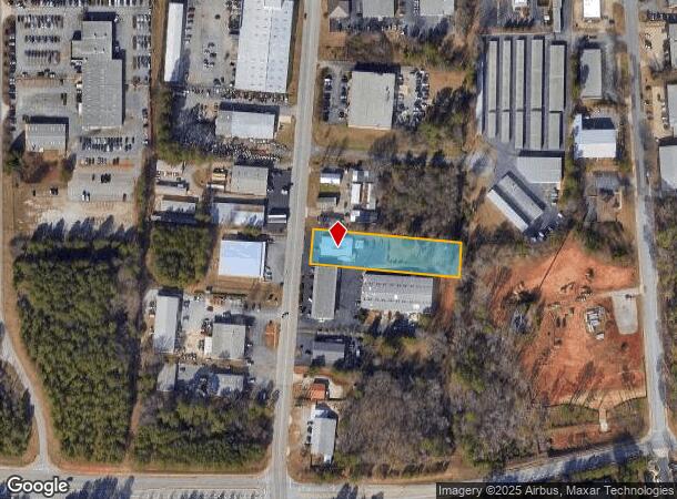  163 Commerce Blvd, Athens, GA Parcel Map