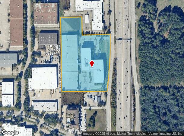 3505 W Sam Houston Pky N, Houston, TX Parcel Map
