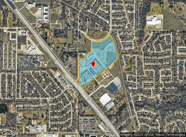  7701 S Stemmons E, Corinth, TX Parcel Map