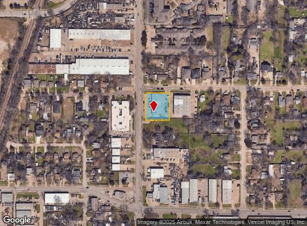  614 N Britain Rd, Irving, TX Parcel Map
