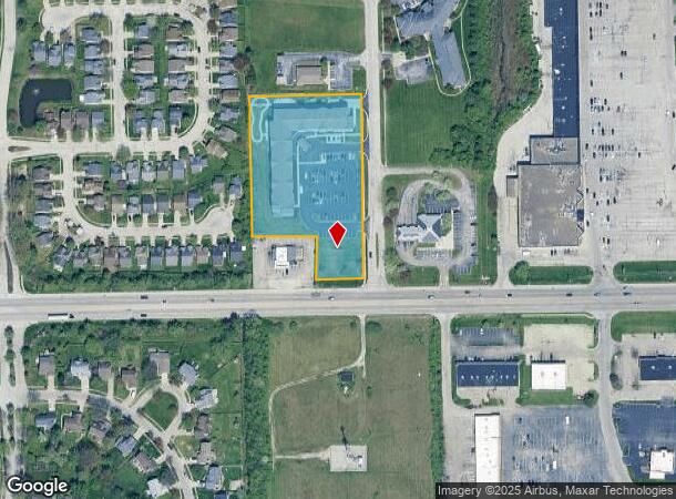  4940 W 56Th St, Indianapolis, IN Parcel Map