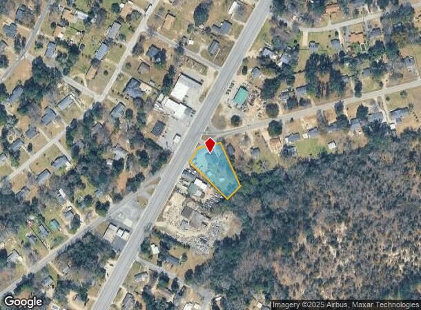 501 Old Stagecoach Rd, Camden, SC Parcel Map