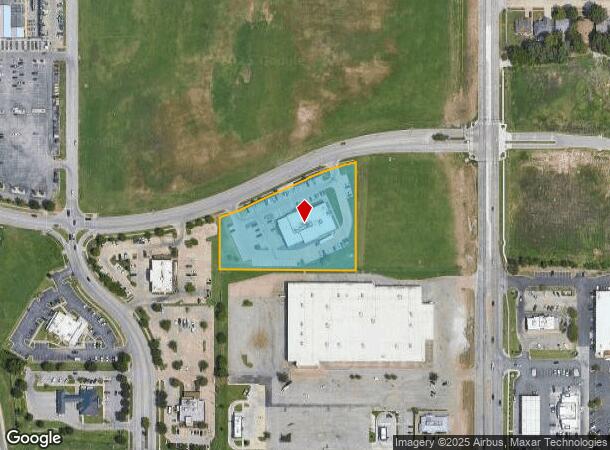  2301 E Hillside Dr, Broken Arrow, OK Parcel Map
