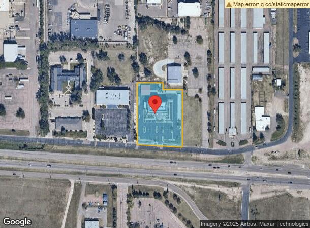  5110 Edison Ave, Colorado Springs, CO Parcel Map