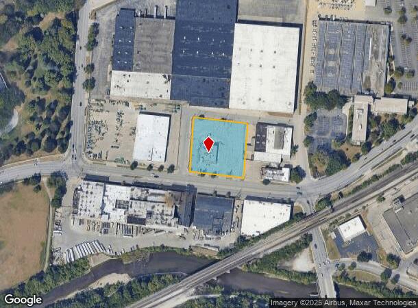  4645 Spring Grove Ave, Cincinnati, OH Parcel Map