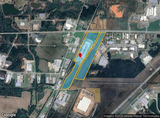 193 Basket Factory Dr, Americus, GA Parcel Map