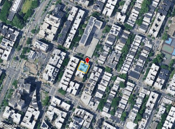  210 E 166Th St, Bronx, NY Parcel Map