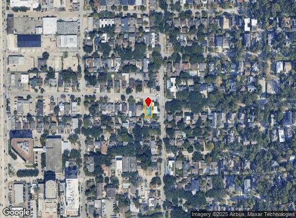  2405 Sunset Blvd, Houston, TX Parcel Map