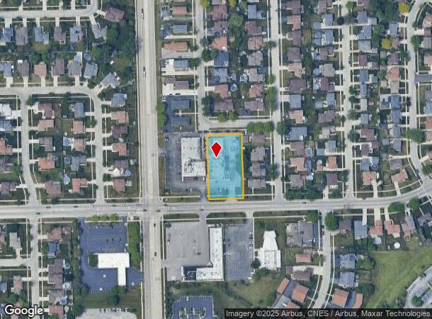  7950 167Th St, Tinley Park, IL Parcel Map