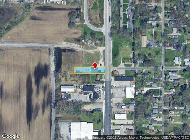  704 S Byrne Rd, Toledo, OH Parcel Map