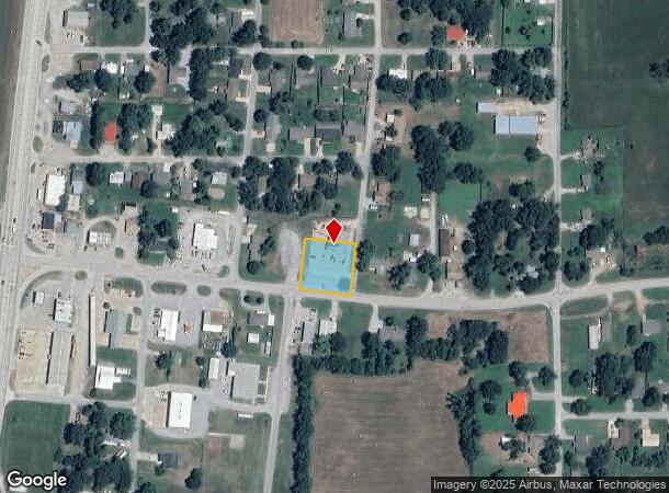 214 E Main St, Chouteau, OK Parcel Map