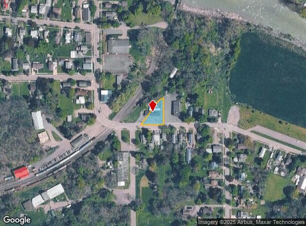 30 Palmer St, Gowanda, NY Parcel Map