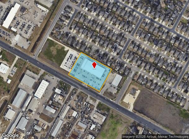  2882 Holly Rd, Corpus Christi, TX Parcel Map