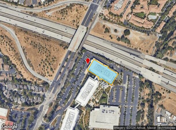  131 Albright Way, Los Gatos, CA Parcel Map