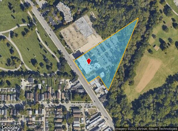  6631 N Milwaukee Ave, Niles, IL Parcel Map