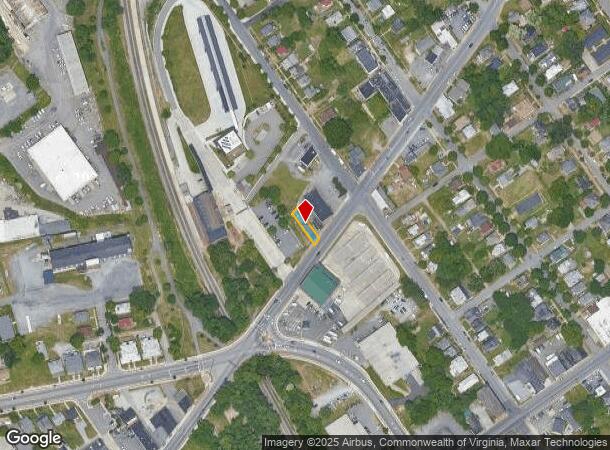  1735 Park Ave, Lynchburg, VA Parcel Map