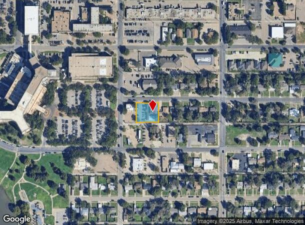  3815 23Rd St, Lubbock, TX Parcel Map