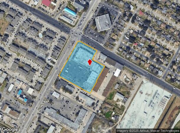  5702 S Staples St, Corpus Christi, TX Parcel Map