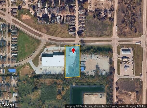  1209 W Trinity Blvd, Grand Prairie, TX Parcel Map