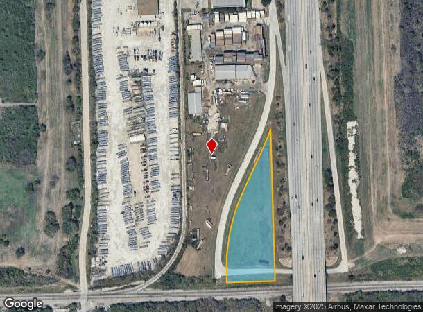  1715 Turning Basin Dr, Houston, TX Parcel Map