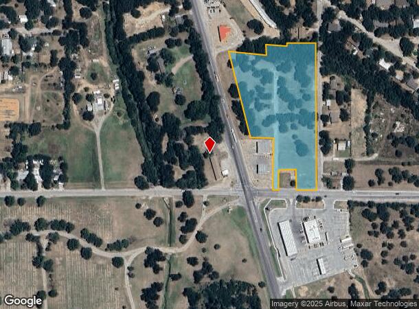  2500 S Oak Ave, Mineral Wells, TX Parcel Map