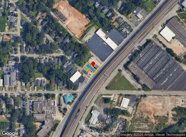  1181 Lee St Sw, Atlanta, GA Parcel Map