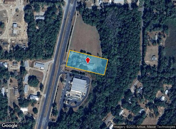  1549 S Jefferson St, Monticello, FL Parcel Map