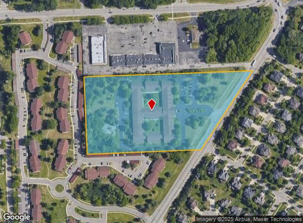  45182 W Park Dr, Novi, MI Parcel Map