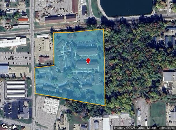  110 Jamestown Sq, Washington, IN Parcel Map