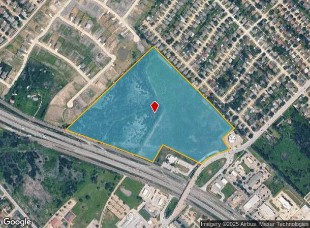  Pinson Rd, Forney, TX Parcel Map